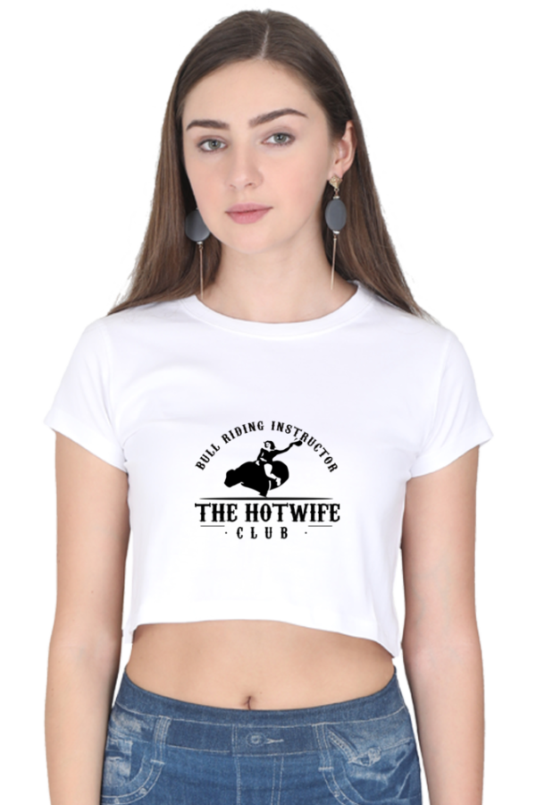 The Hotwife Club Female Crop Top - Image 9