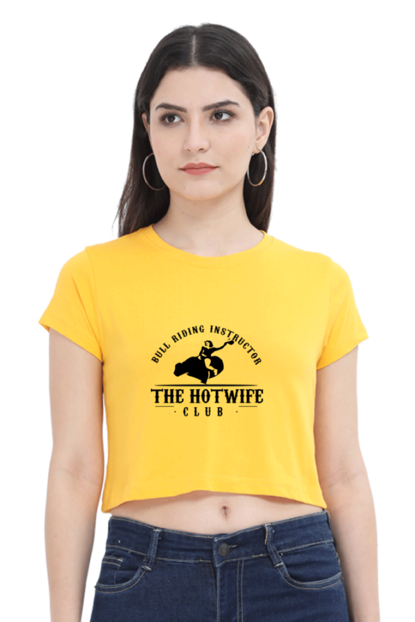 The Hotwife Club Female Crop Top - Image 4