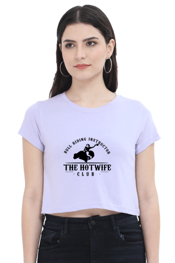 The Hotwife Club Female Crop Top - Image 2