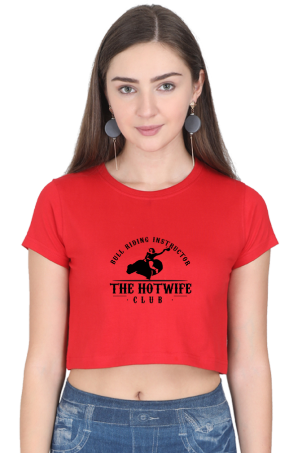 The Hotwife Club Female Crop Top - Image 5