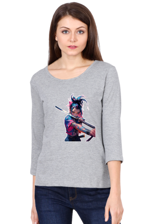 Ninja Female Round Neck Full Sleeve - Image 3