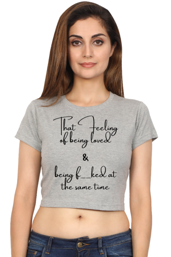 Being Loved Crop Top - Image 7