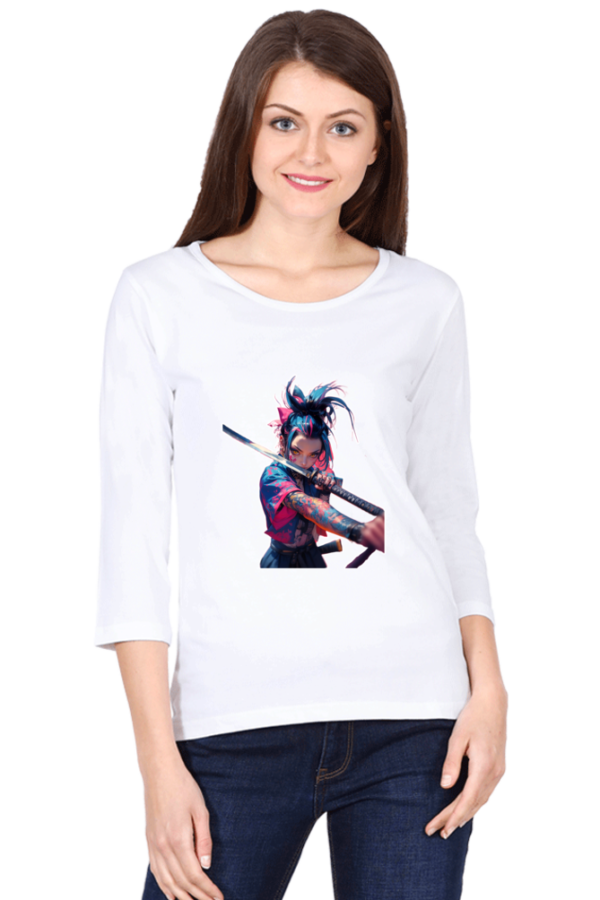 Ninja Female Round Neck Full Sleeve - Image 5