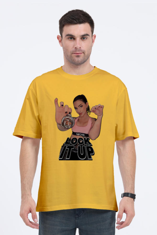 Lock It Up Oversized Classic T-Shirt - Image 6