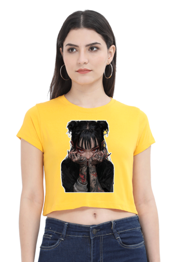 Devil Lady Crop Top - Image 4