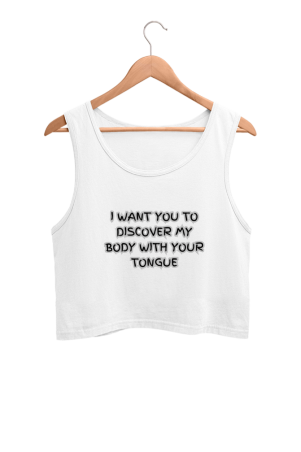 Discover My Body Female Crop Tank - Image 5