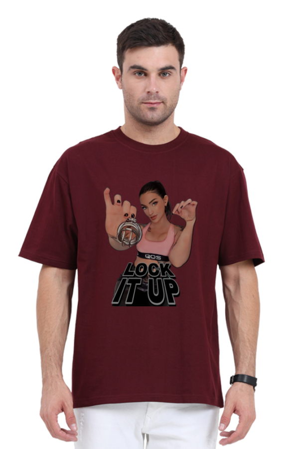 Lock It Up Oversized Classic T-Shirt - Image 8