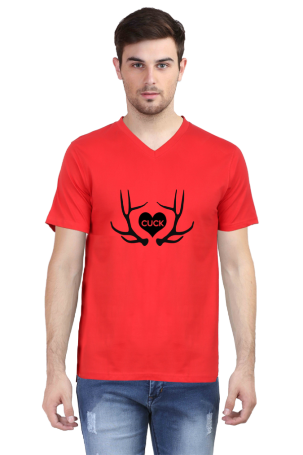 The Cuck Male Vneck Half Sleeve