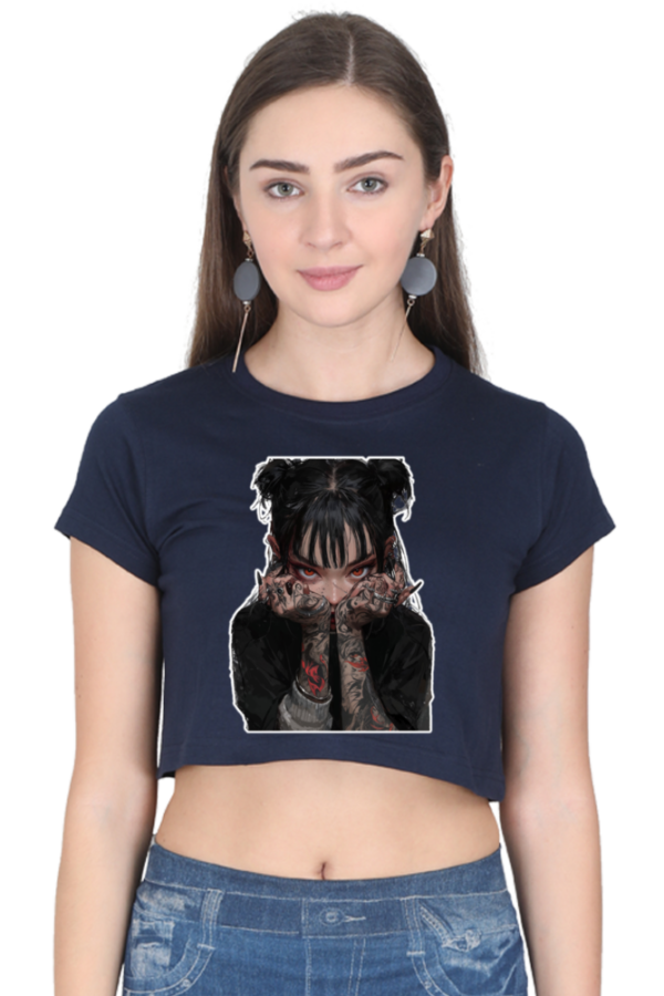 Devil Lady Crop Top - Image 8