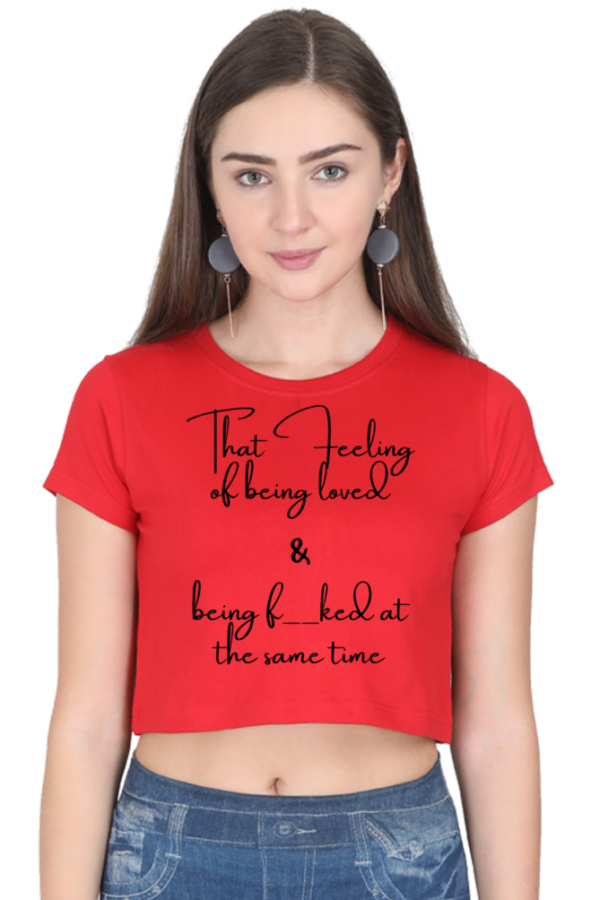 Being Loved Crop Top - Image 5