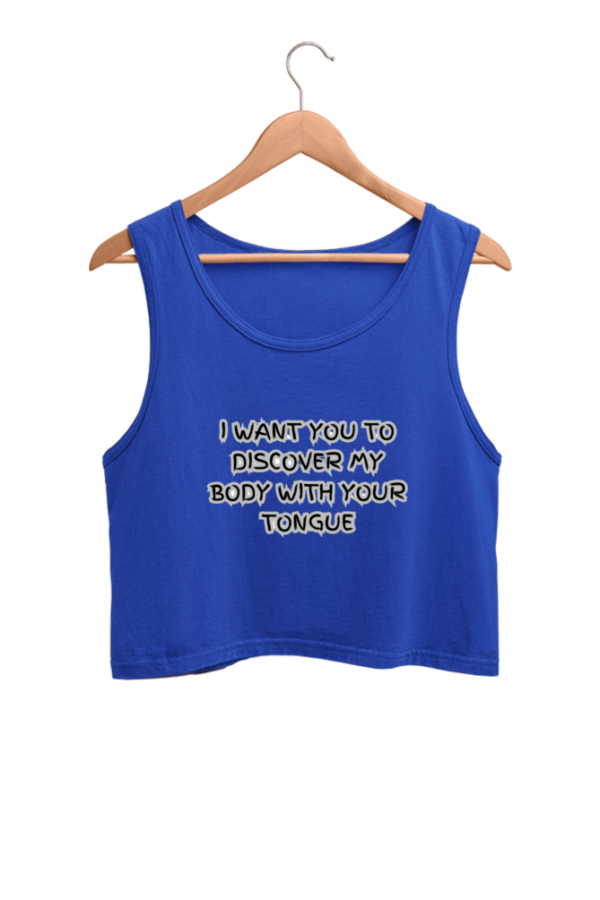 Discover My Body Female Crop Tank - Image 3