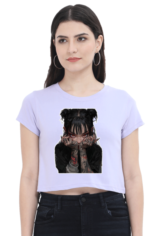 Devil Lady Crop Top - Image 2