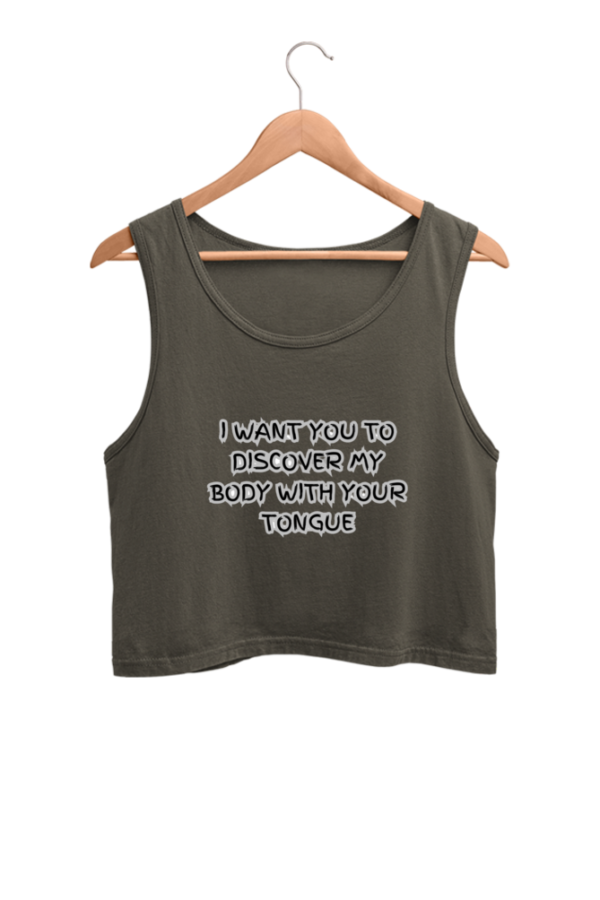 Discover My Body Female Crop Tank