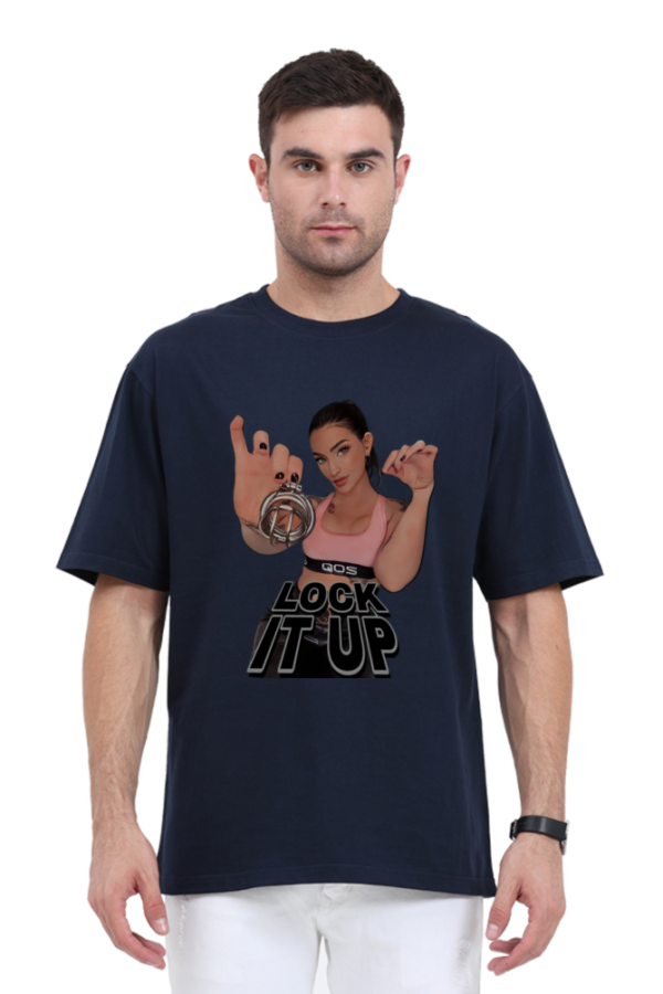 Lock It Up Oversized Classic T-Shirt - Image 13