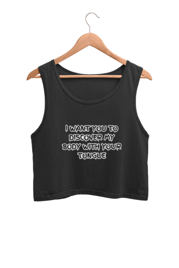Discover My Body Female Crop Tank - Image 4