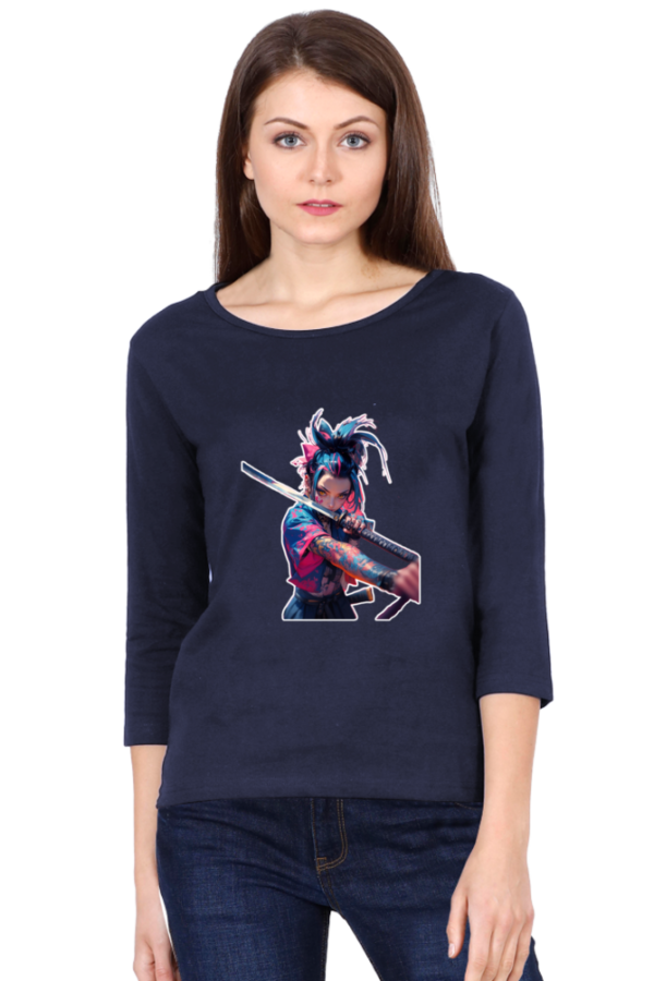 Ninja Female Round Neck Full Sleeve - Image 4