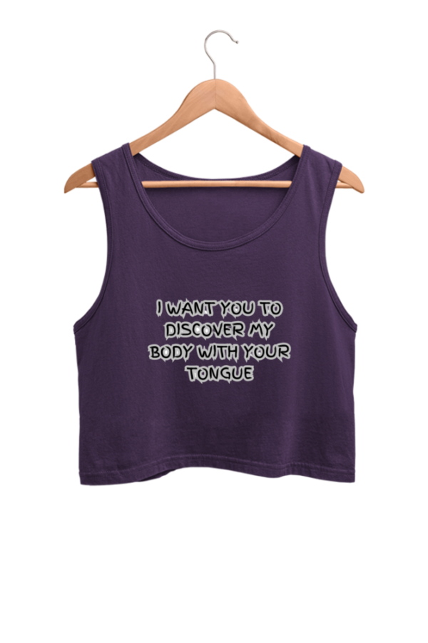 Discover My Body Female Crop Tank - Image 2
