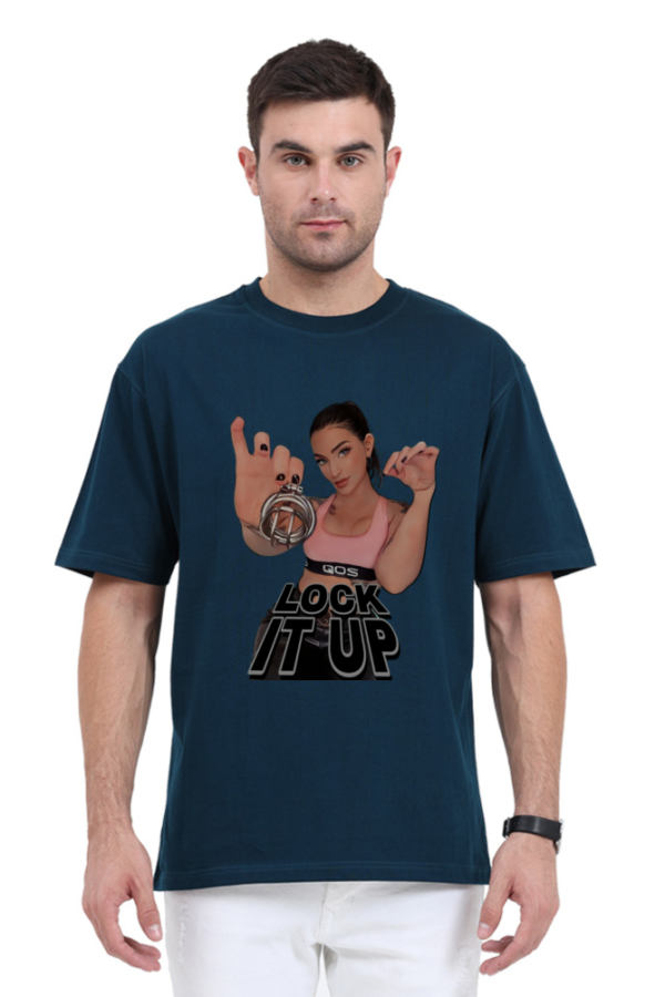 Lock It Up Oversized Classic T-Shirt - Image 7