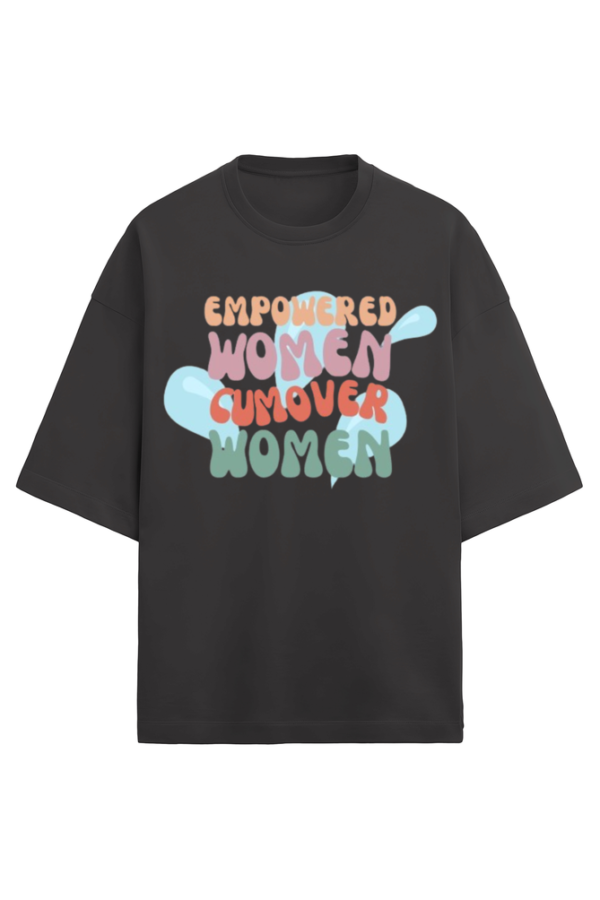 Cum Over Unisex Terry Oversized T-Shirt - Image 7