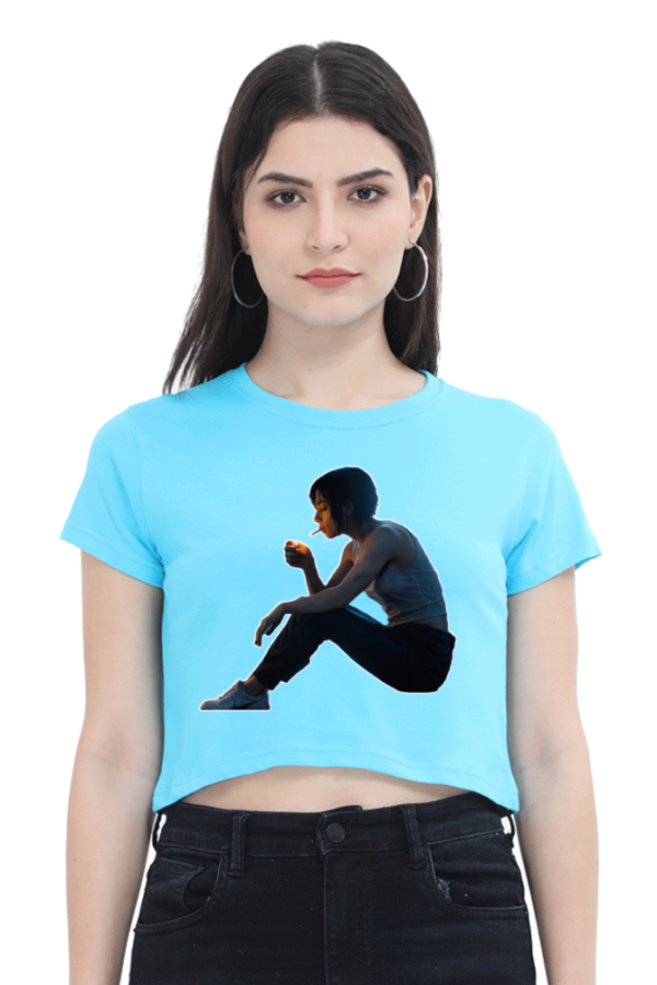 Smoker Female Crop Top - Image 6