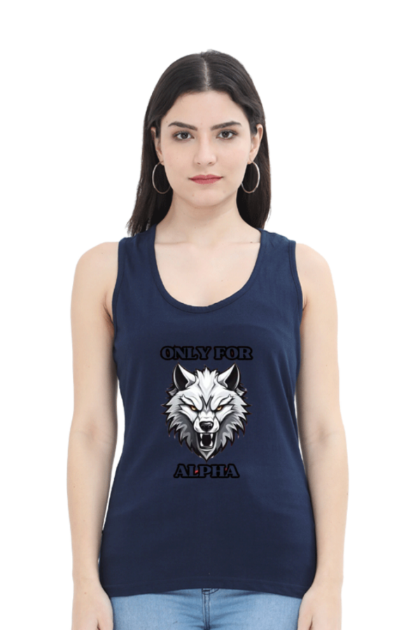 Only For Alpha Tank Top - Image 4