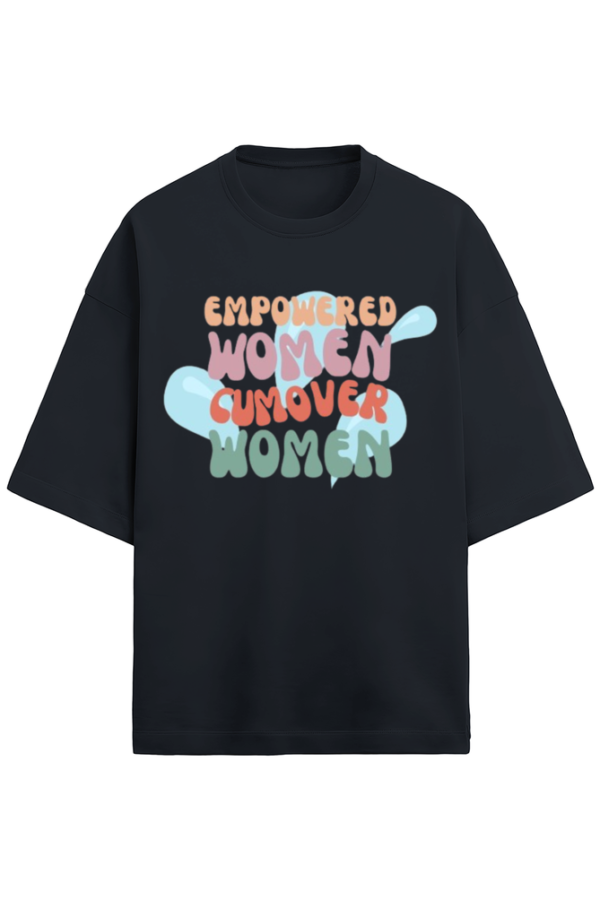 Cum Over Unisex Terry Oversized T-Shirt - Image 6