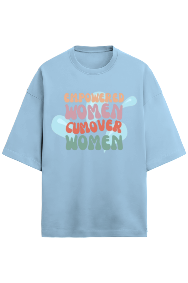 Cum Over Unisex Terry Oversized T-Shirt - Image 3