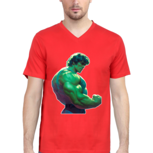 The Hulk Vneck Half Sleeve
