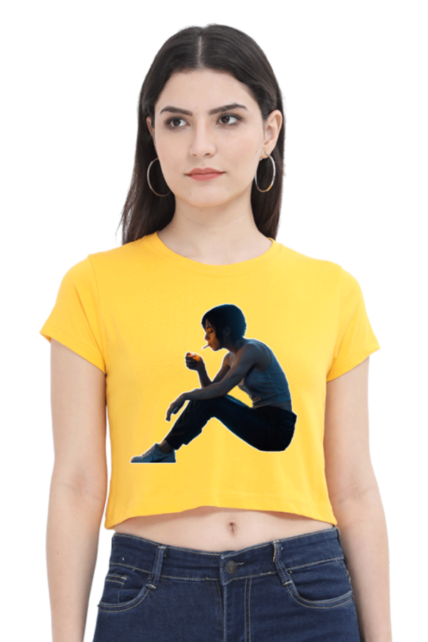 Smoker Female Crop Top - Image 4