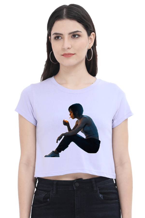 Smoker Female Crop Top - Image 2