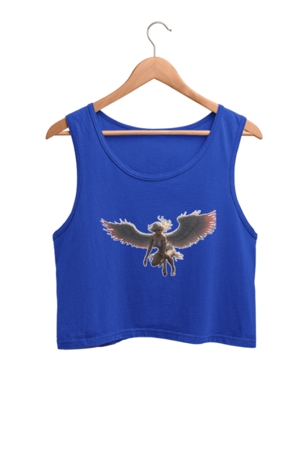 The Angel Women Female Crop Tank - Image 3