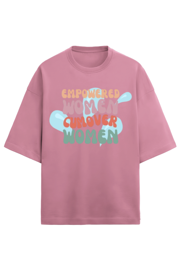 Cum Over Unisex Terry Oversized T-Shirt - Image 2