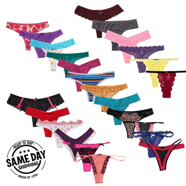 5 pack sexy thong Variety Pack - Image 3