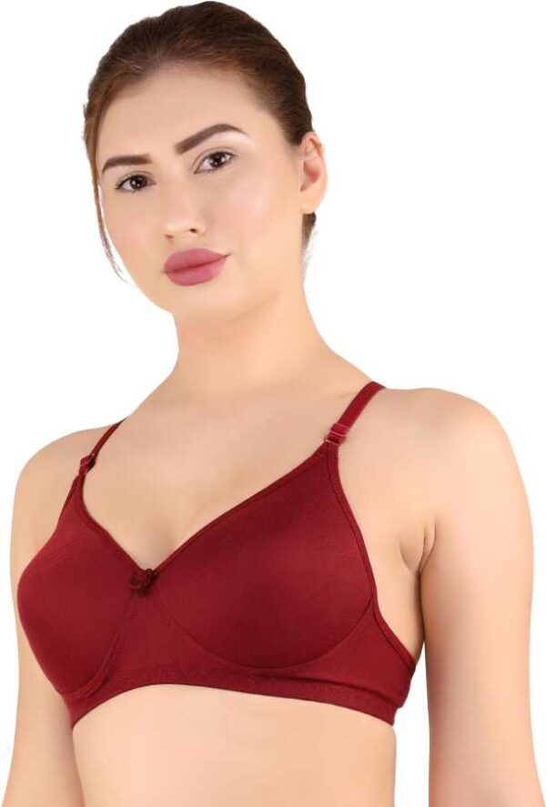 Women T-Shirt Lightly Padded Bra - Image 4