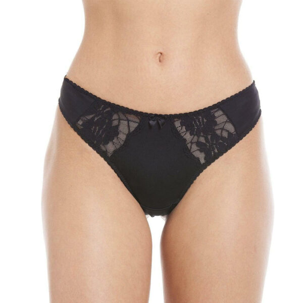 Lace Mesh Thong Panties - Image 6