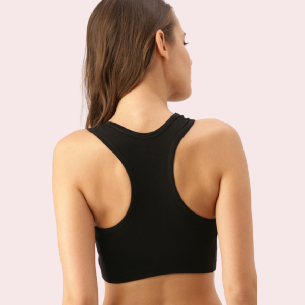 Comfy Padded Sports Bra - Image 3