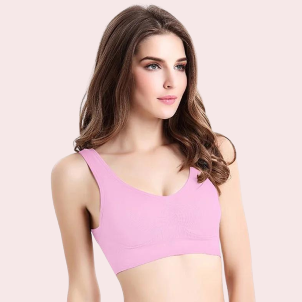 2-Pack Stylish Sports Bra Set for Girls - Image 4