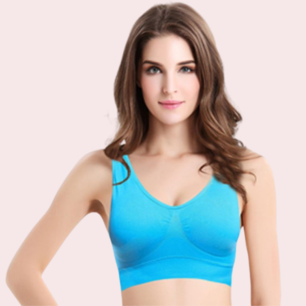 2-Pack Stylish Sports Bra Set for Girls - Image 2