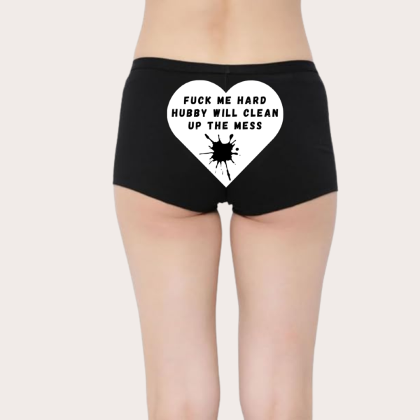 Personalized Naughty Text Panties for Her - Image 2