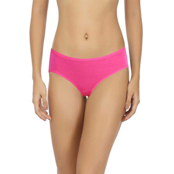 Comfy Snazzy Way Beauty Organic Plus Size Pure Magenta Cotton Panties(Pkt of 2) - Image 2