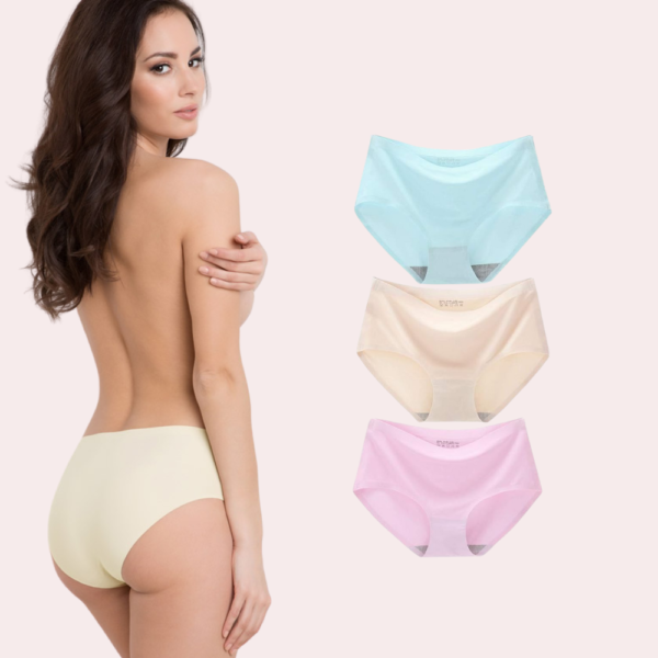 Women’s Silky Soft Seamless Panties (4 Pack) - Image 2