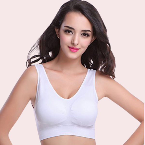 Fashionable Cutout Sports Bra for Young Athletes - Image 3