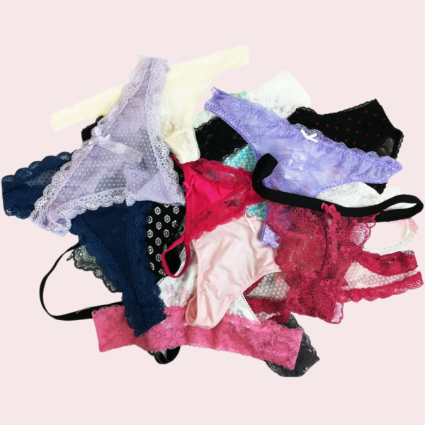 Wholesale lot of 12 imported thong panties - Image 2