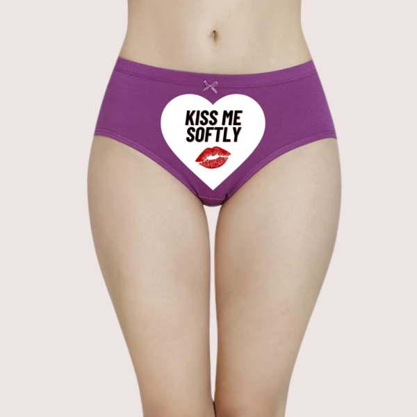 Kiss Me Softly Custom Panty for Her - Image 2