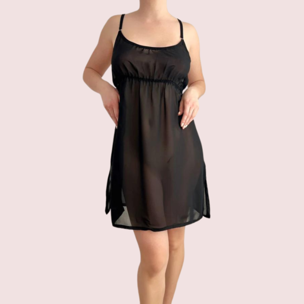 Transparent Babydoll Nightwear for Plus Size Ladies - Image 2