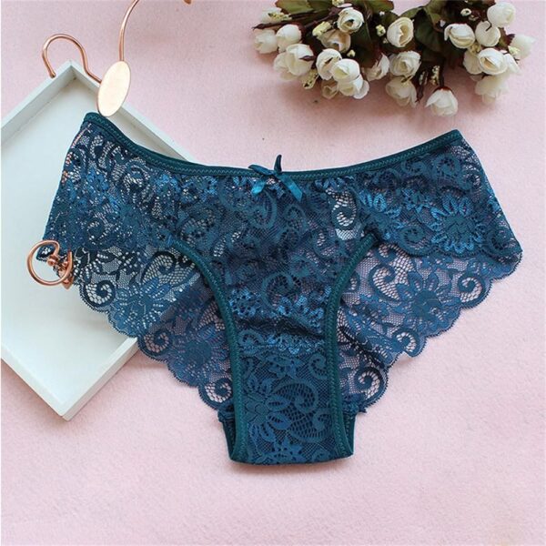 Ladies Bloom Trim Clothing Sexy Lace Underwear - Image 4