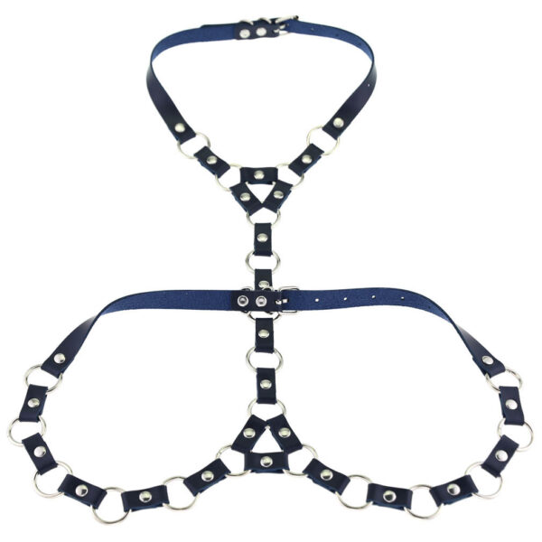 Gothic Bondage Necklace Belt Drawstring Body Chains - Image 5