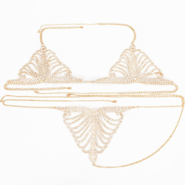 Fashion Bra Thong Body Chain Women - Image 9