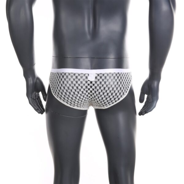 Underwear Men's Large Mesh Breathable Briefs Low Waist - Image 4