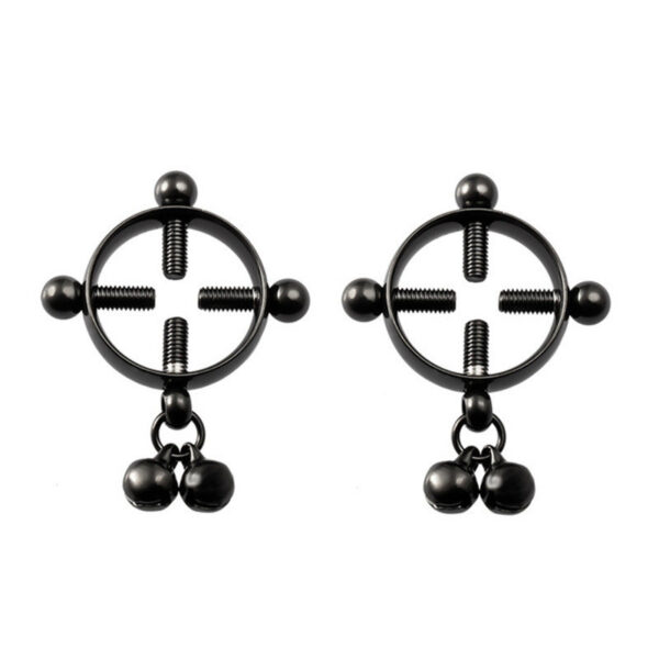 European And American Stainless Steel Nipple Ring Electroplating Bell Round Nipple Clamp - Image 7